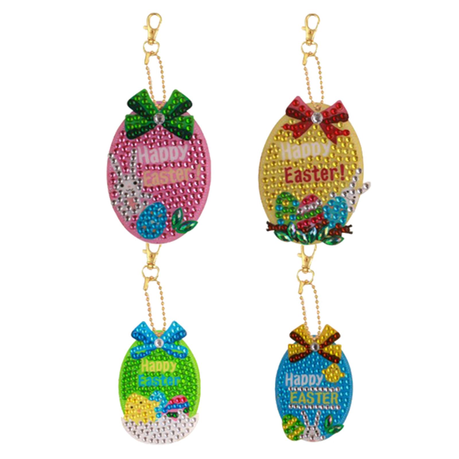 Art Craft Easter - Gantungan Kunci Lukisan Berlian Kristal 5D