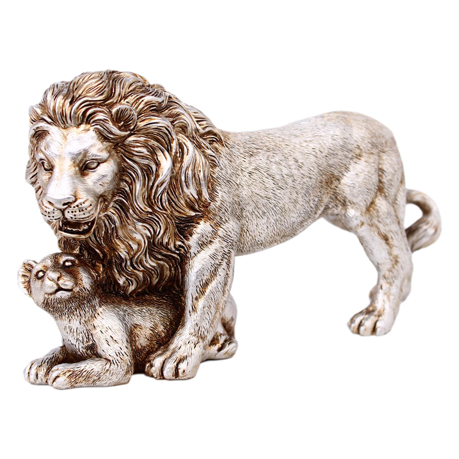 Art Craft Lion - Patung Singa Dekorasi Rumah Seni Dekor