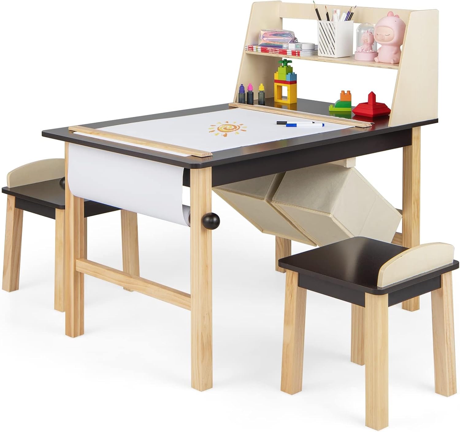 Art Craft 2 Year Olds - Set Meja dan Kursi Seni Anak,