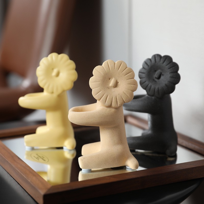 Art Craft Lion - Nordic Morandi Warna Hewan Singa Abstrak