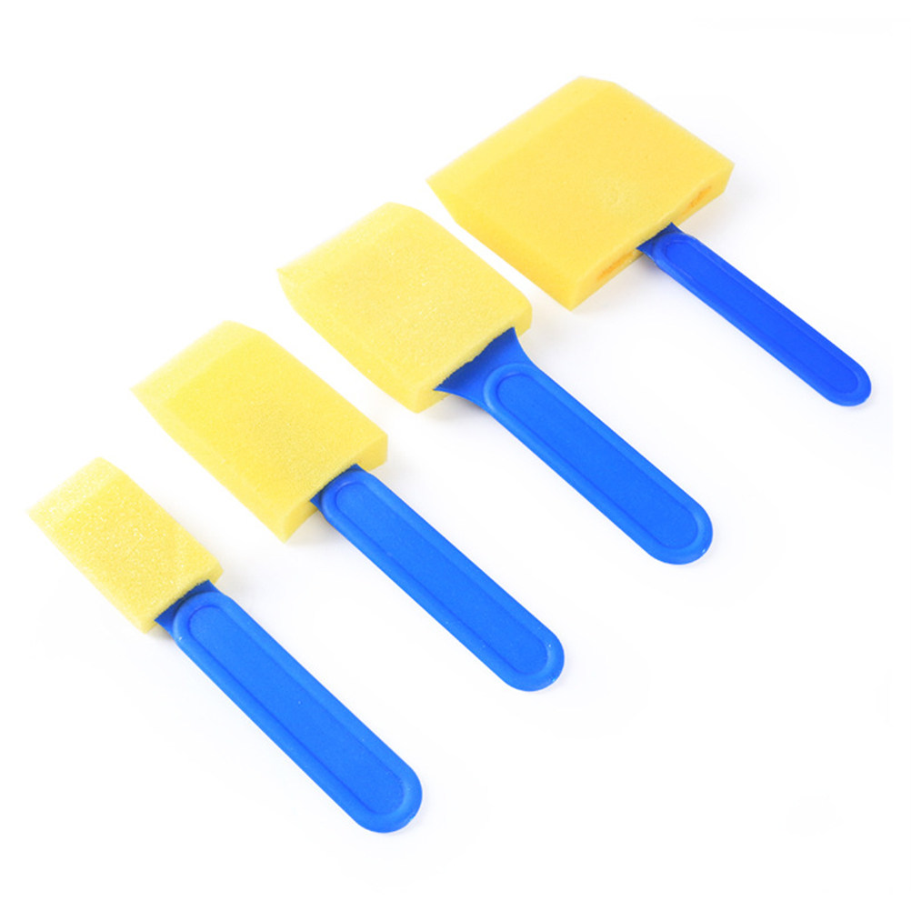 Art Craft For Preschool - 12Pcs Set Kuas Spons Lukis untuk