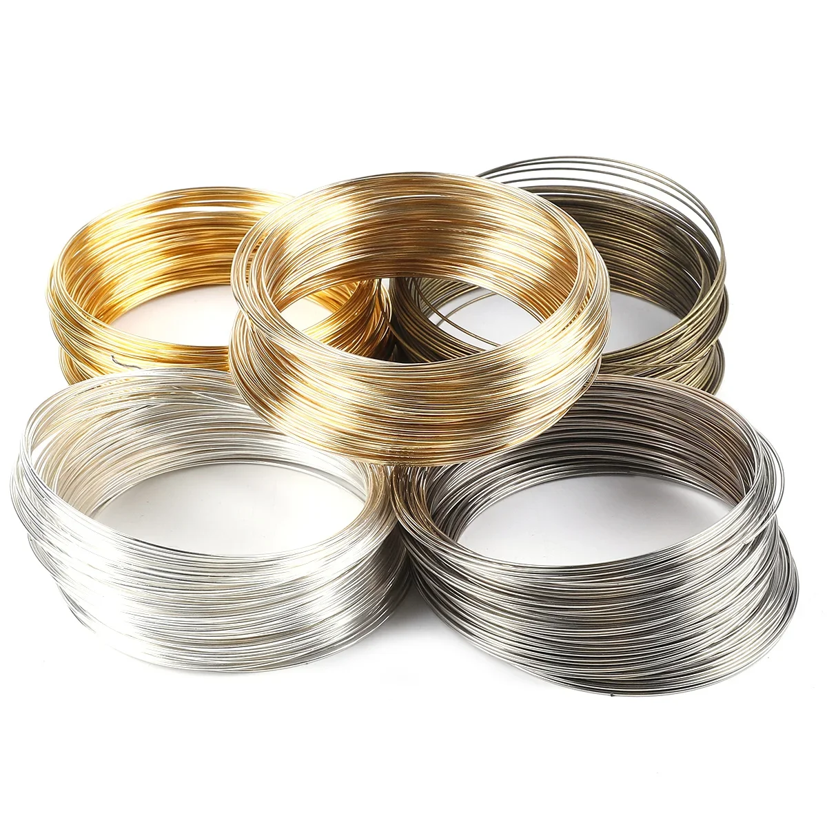 Art Craft Wire - 100Loop 0.6Mm Kawat Memori Gelang Cincin