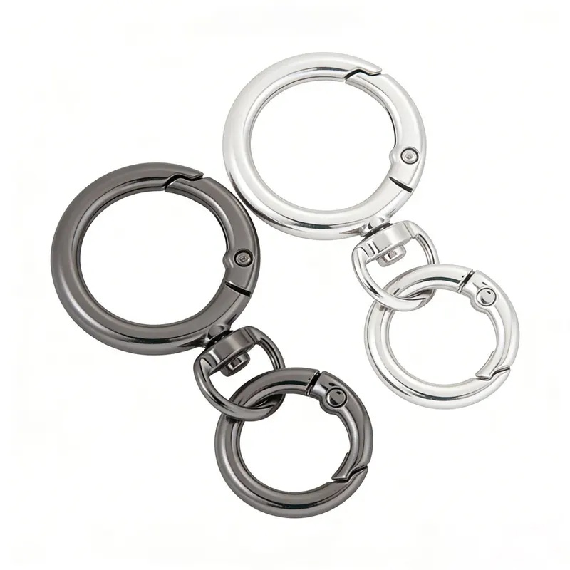Art Craft Bag - 2Set Klip Karabiner Bulat dengan Pegas,