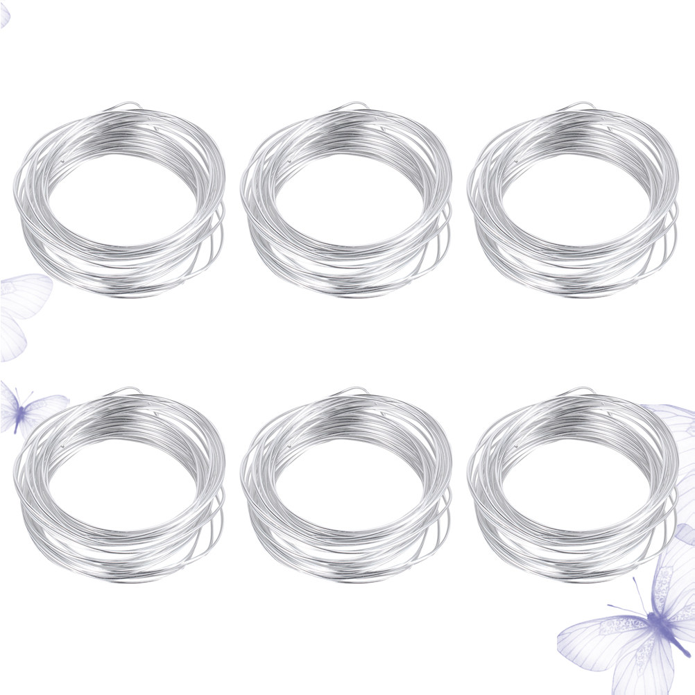 Art Craft Wire - 6 Gulung Kawat Aluminium Fleksibel Warna