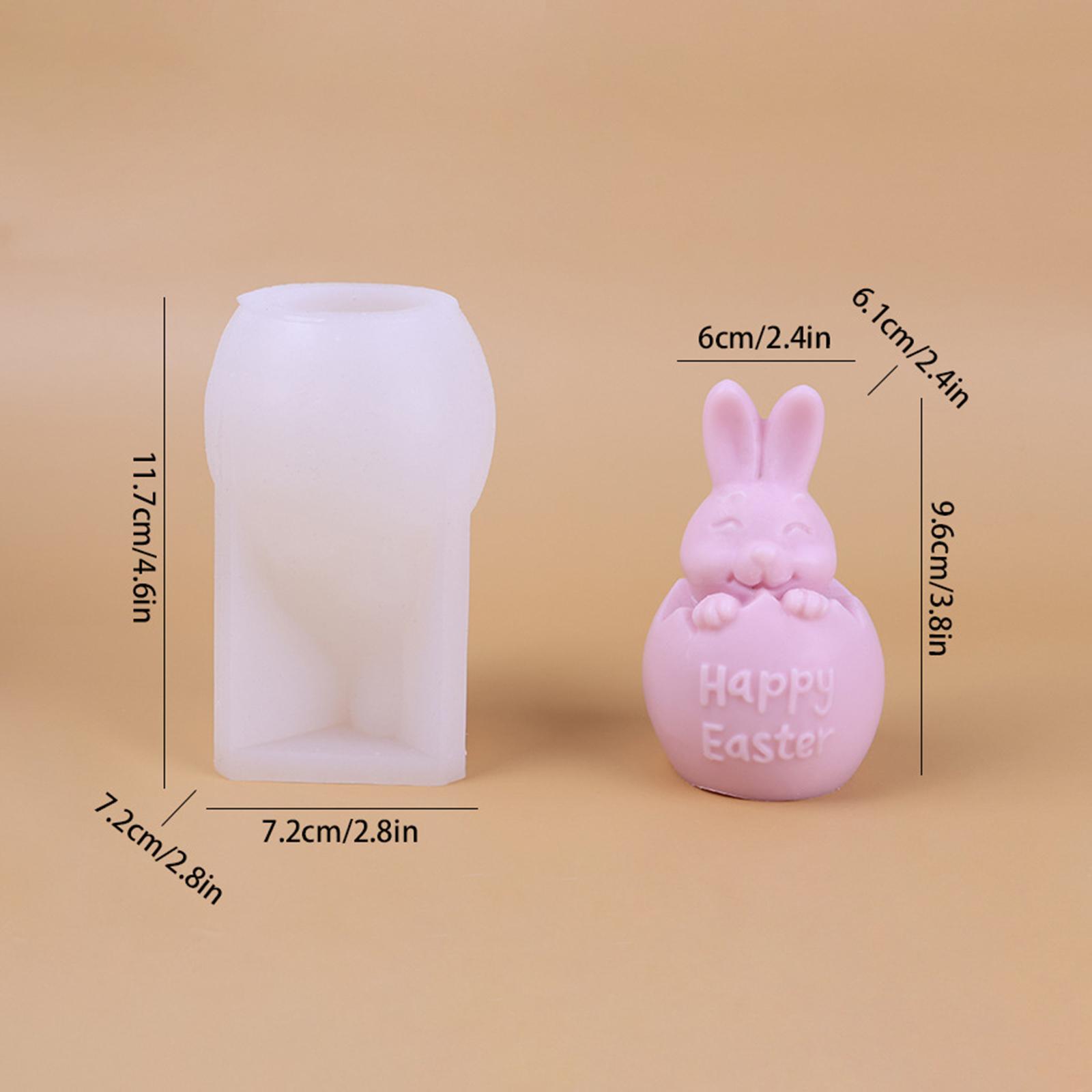 Art Craft Easter - Model Silikon Kelinci dari Cangkang Telur