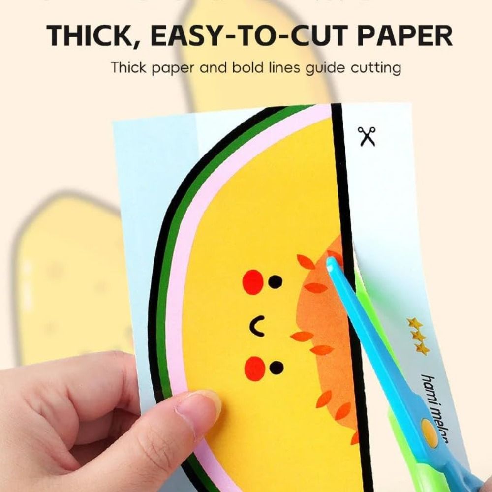 Art Craft For Preschool - Perlengkapan Potong Kertas untuk Anak dengan