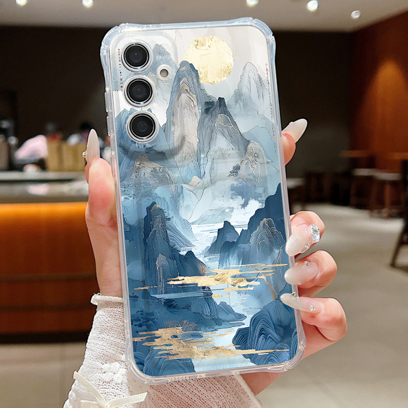 Art Craft Bag - Casing Ponsel Motif Pemandangan Gunung Untuk