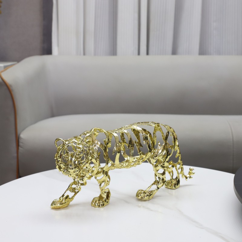 Art Craft Lion - Kerajinan Logam Patung Hewan Buatan Seni