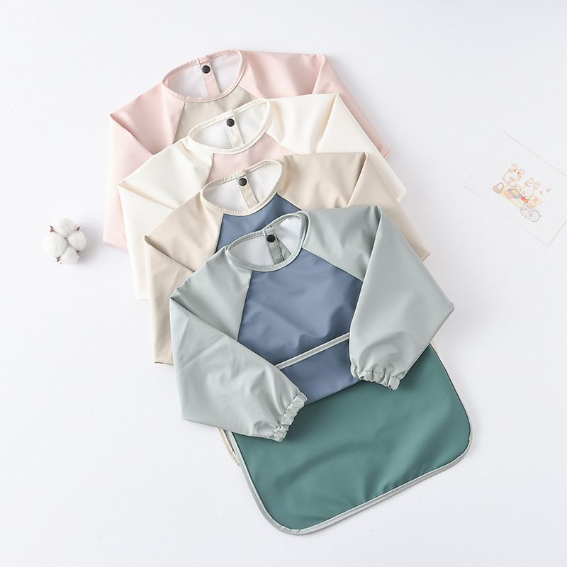 Celemek PU lengan panjang bayi - Art Craft 2 Year Olds ulasan dan harga