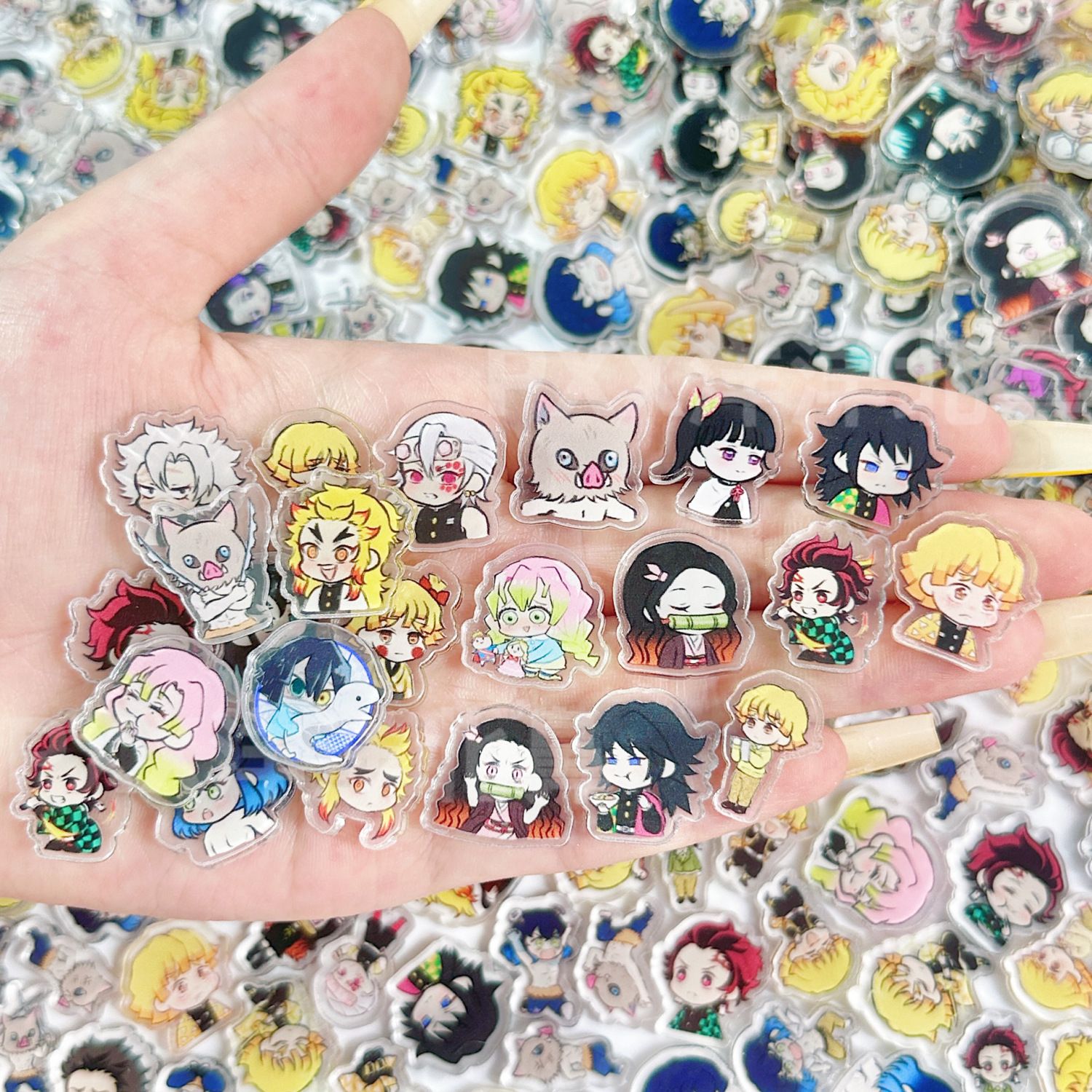 50/100Pcs Lembaran Akrilik Min - Art Craft Store ulasan dan harga
