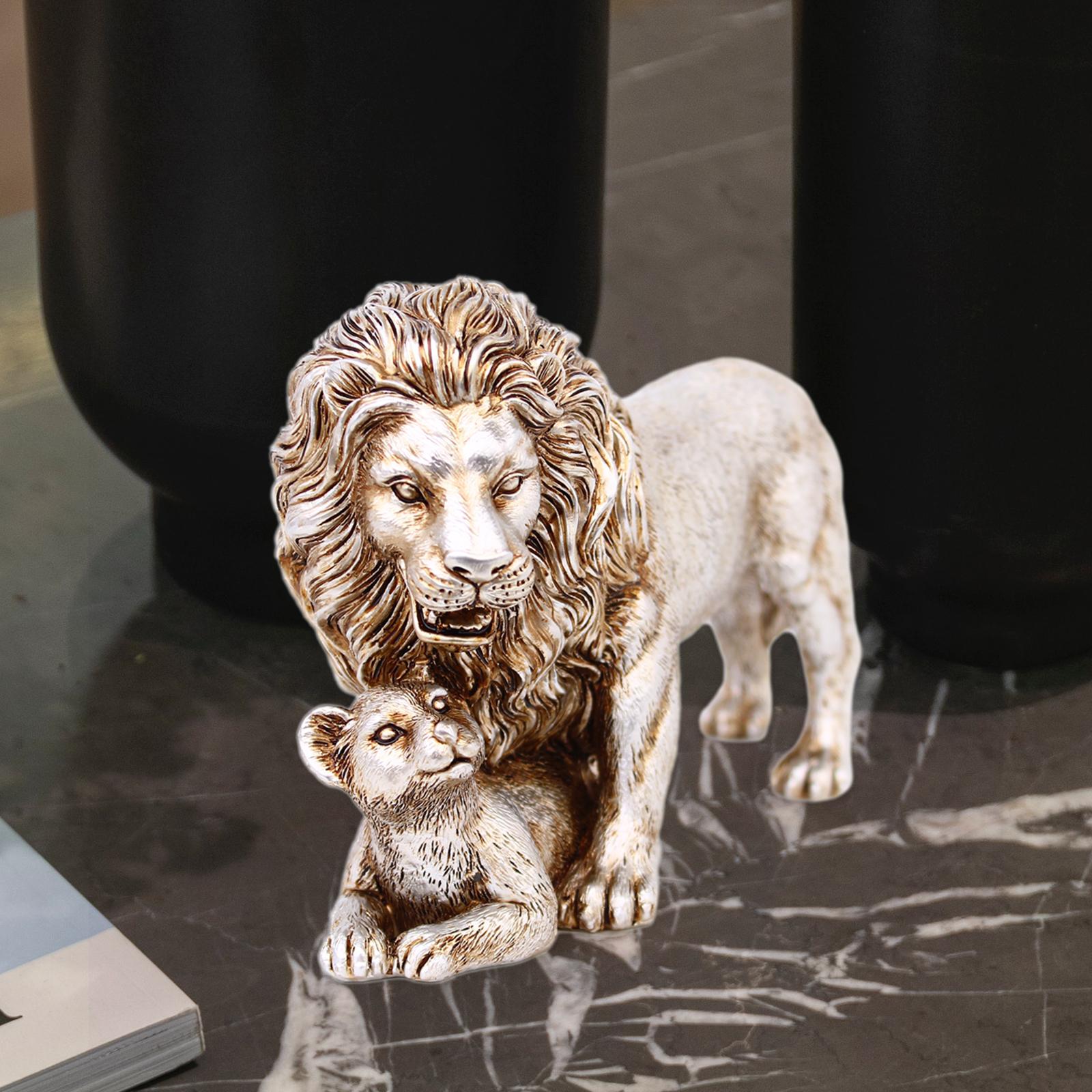 Patung Singa Dekorasi Rumah Se - Art Craft Lion ulasan dan harga