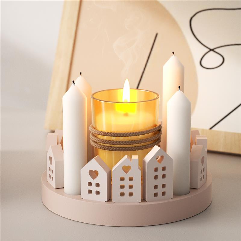Tempat Lilin Kelinci Rumah Ber - Art Craft House Making ulasan dan harga