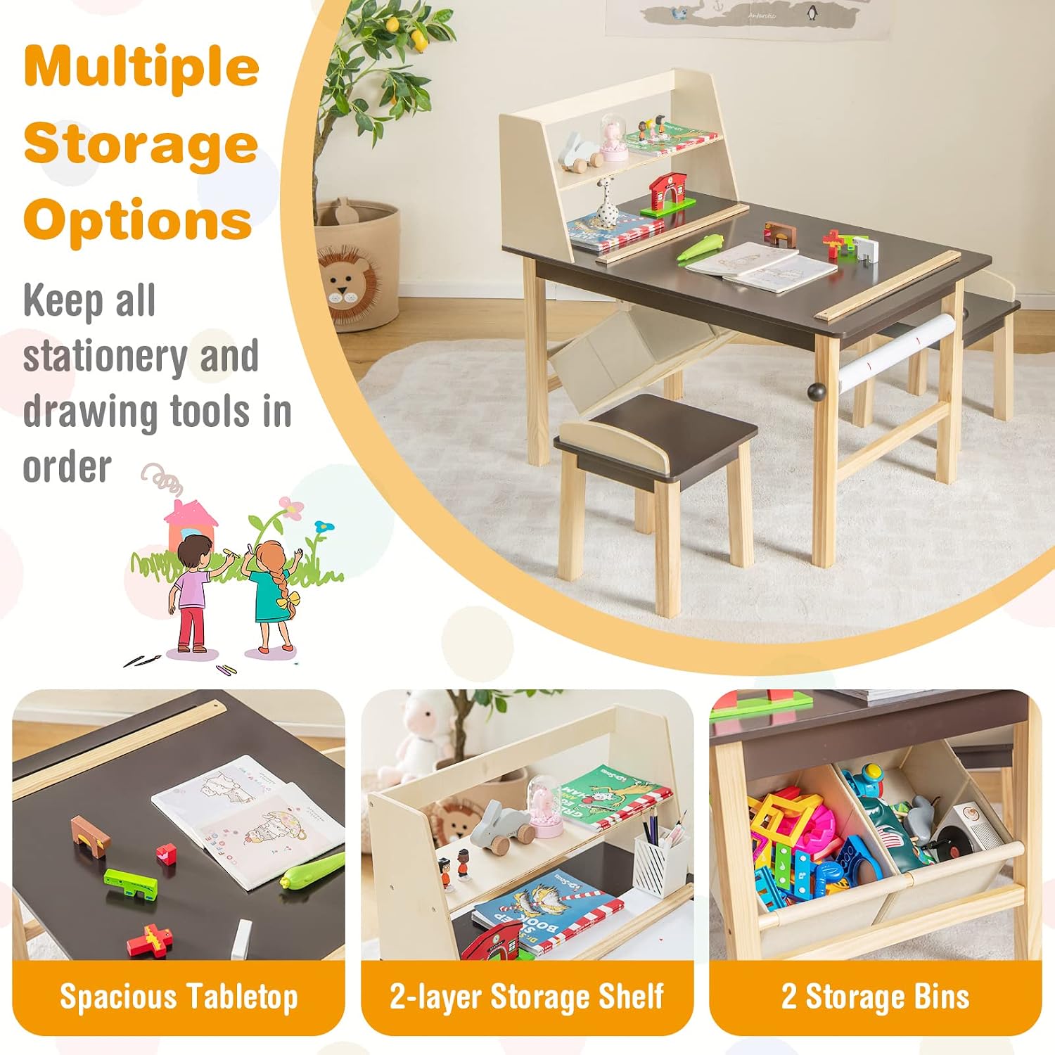 Set Meja dan Kursi Seni Anak,  - Art Craft 2 Year Olds ulasan dan harga