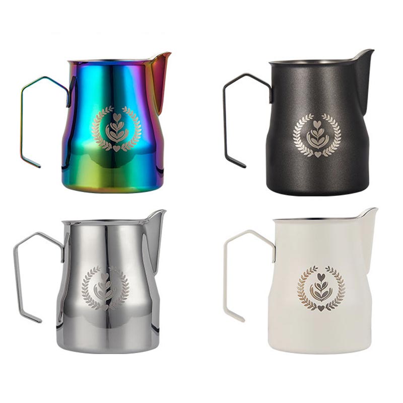 350ml/500ml 304 Pitcher kopi b - Art Craft Logo ulasan dan harga