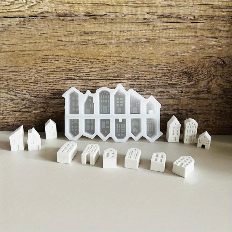 Cetakan Silikon Rumah Natal Be - Art Craft House Making ulasan dan harga