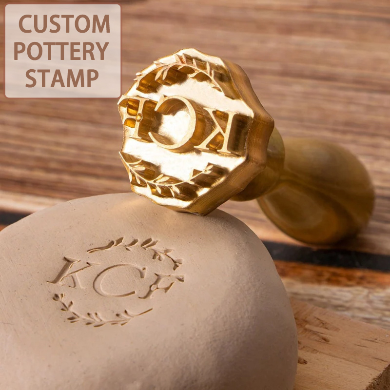 Stempel Tembikar Kustom Pribad - Art Craft Logo ulasan dan harga
