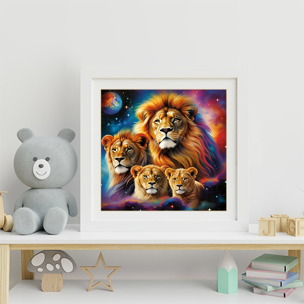 Momoart Lukisan Berlian Gambar - Art Craft Lion ulasan dan harga