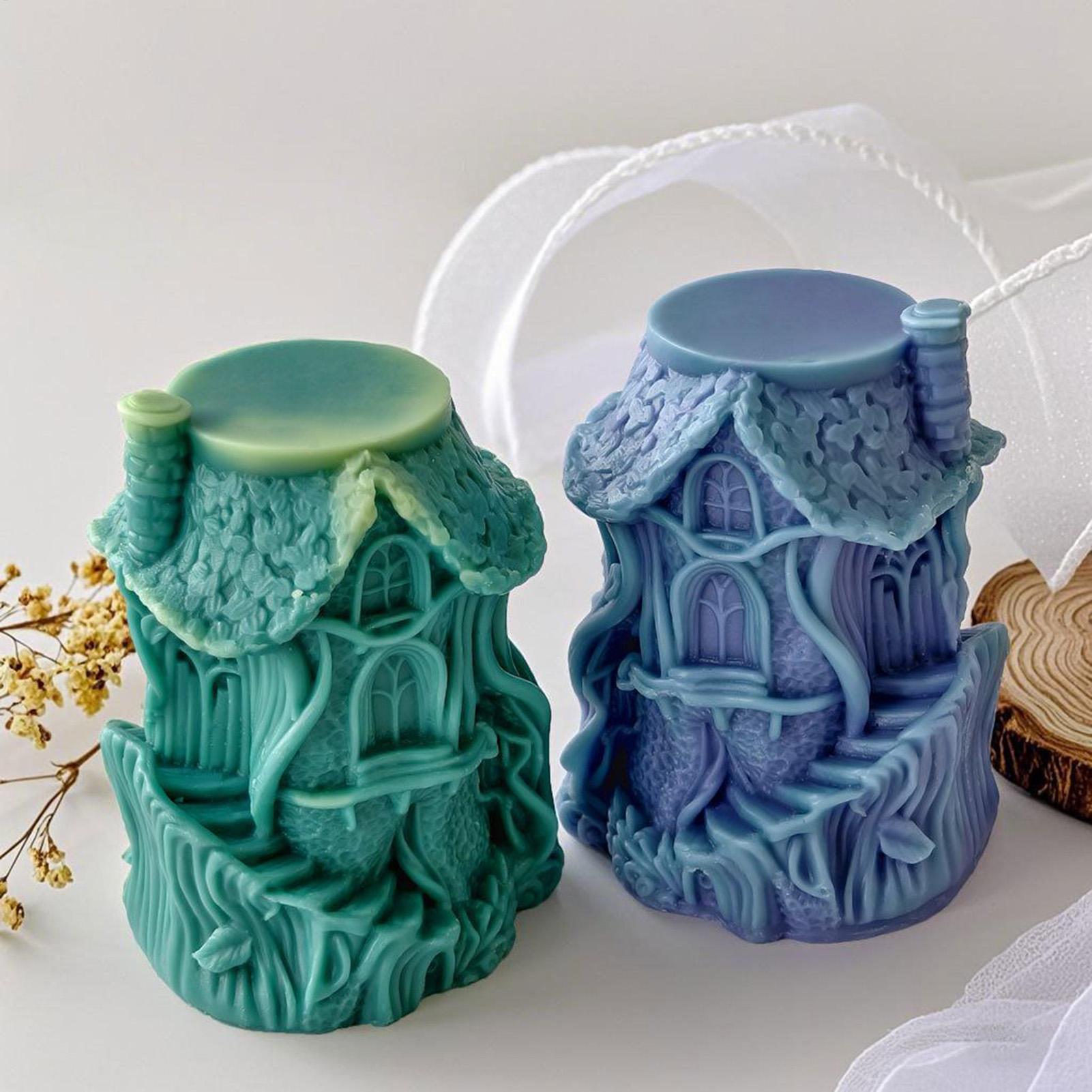 Cetakan Silikon Natal 3D Cetak - Art Craft House Making ulasan dan harga