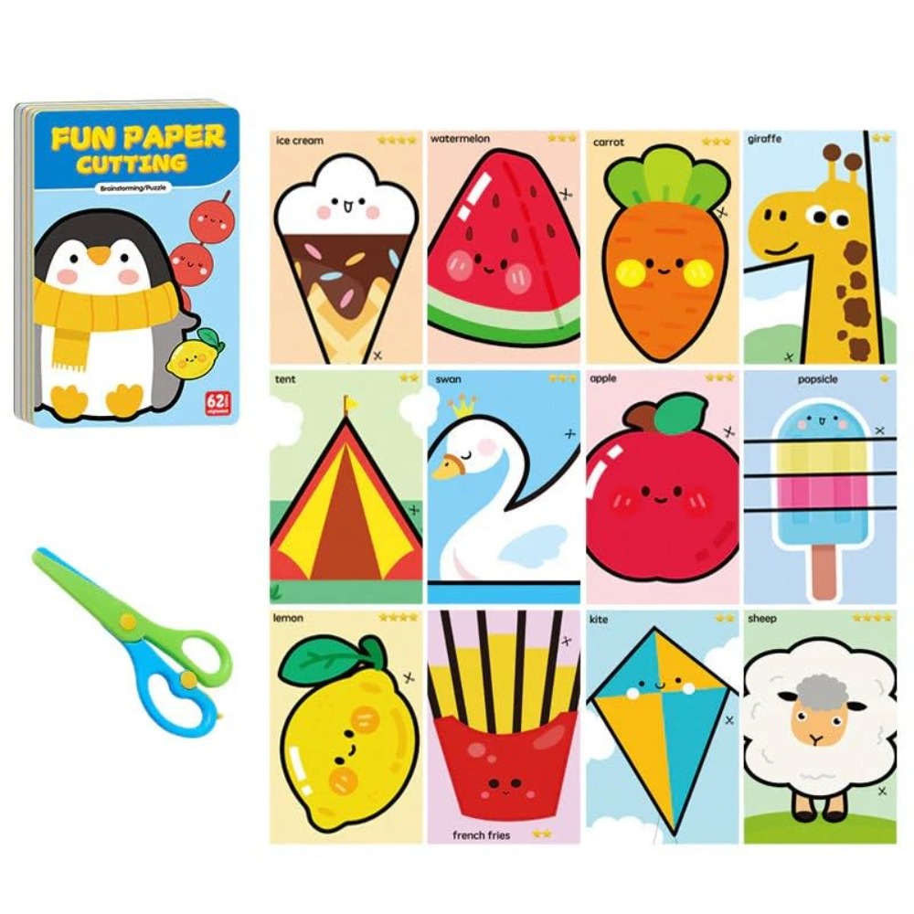 Perlengkapan Potong Kertas unt - Art Craft For Preschool ulasan dan harga