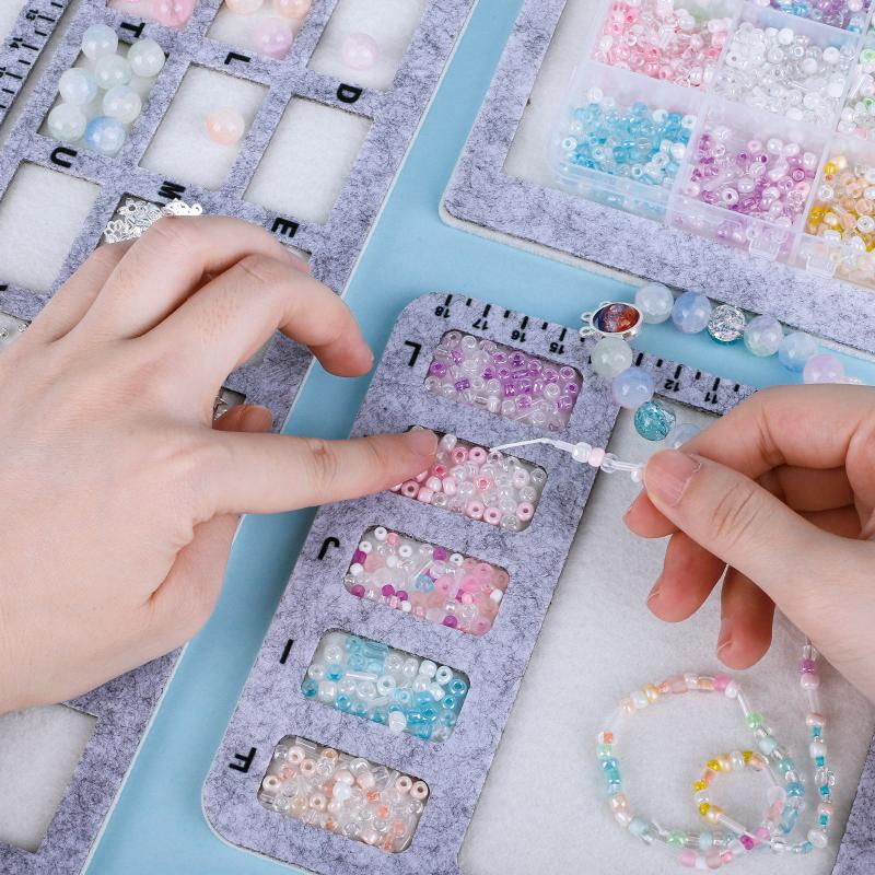 Alas Manik-Manik Felt Persegi  - Art Craft Board ulasan dan harga