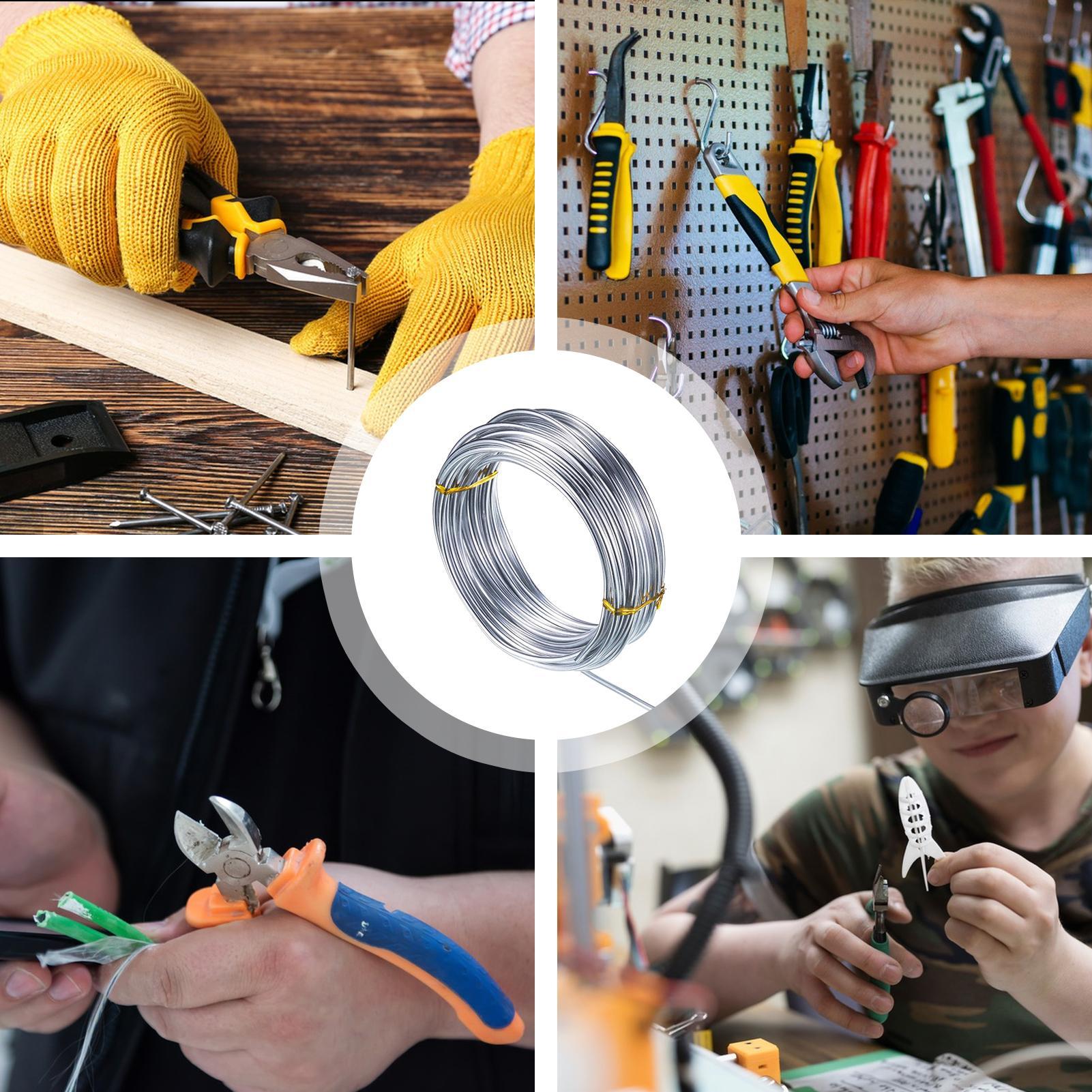Kawat Aluminium Baru 1mm 1,5mm - Art Craft Wire ulasan dan harga