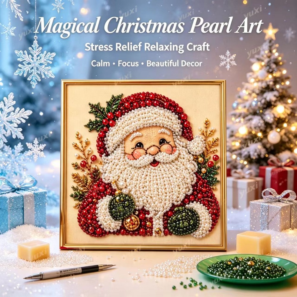 Kit Lukisan Berlian 5D Natal d - Art Craft Birthday Party ulasan dan harga