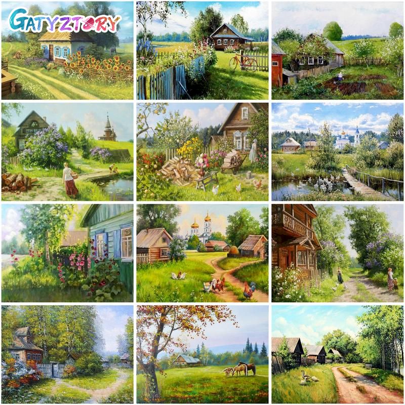 Lukisan GATYZTORY Oleh Angka D - Art Craft Village ulasan dan harga