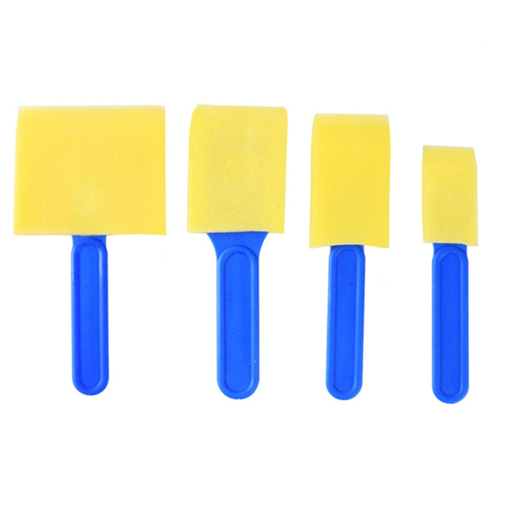 12Pcs Set Kuas Spons Lukis unt - Art Craft For Preschool ulasan dan harga