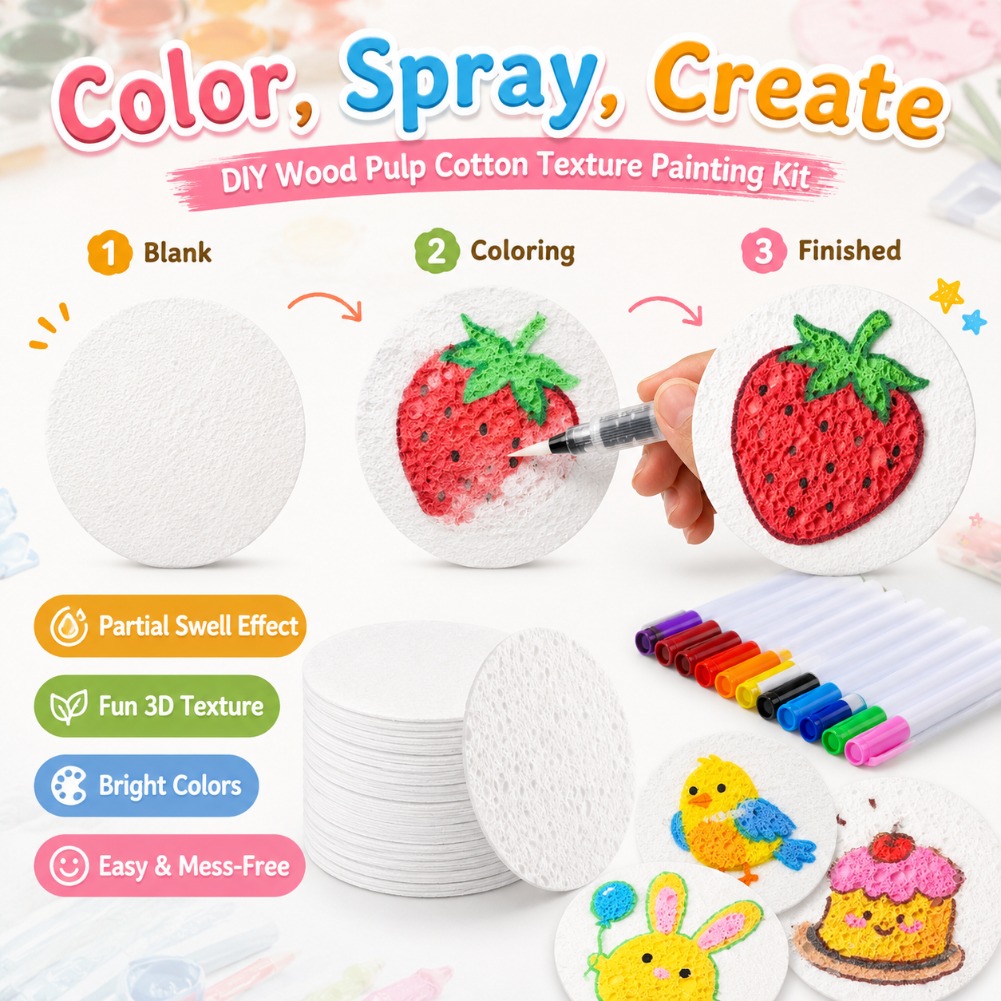 Kertas Lukis Busa 3D Tekstur A - Art Craft Board ulasan dan harga
