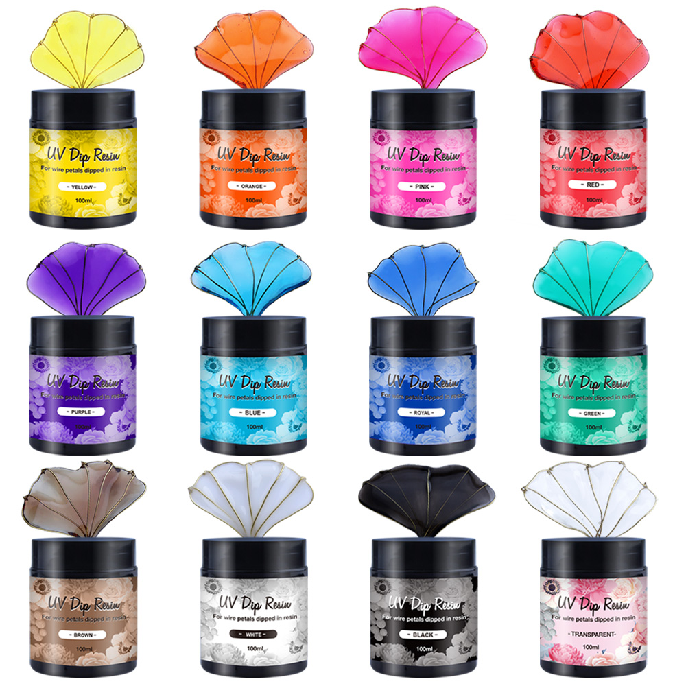 Resin Celup UV 12 Warna (Khusu - Art Craft Wire ulasan dan harga