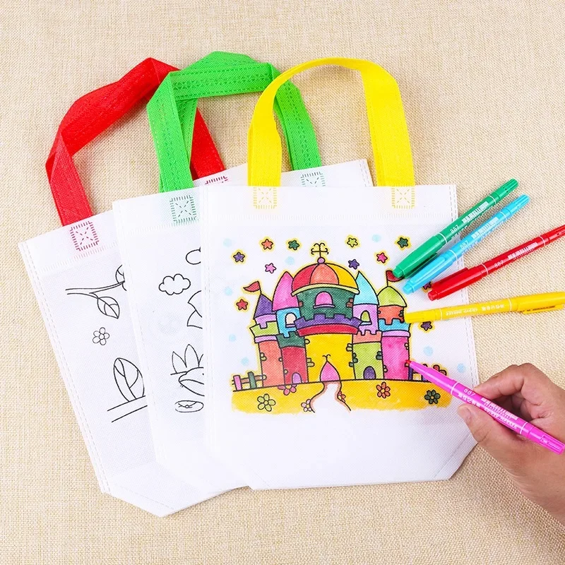 1-10pcs Set Tas DIY Graffiti d - Art Craft Notebook ulasan dan harga