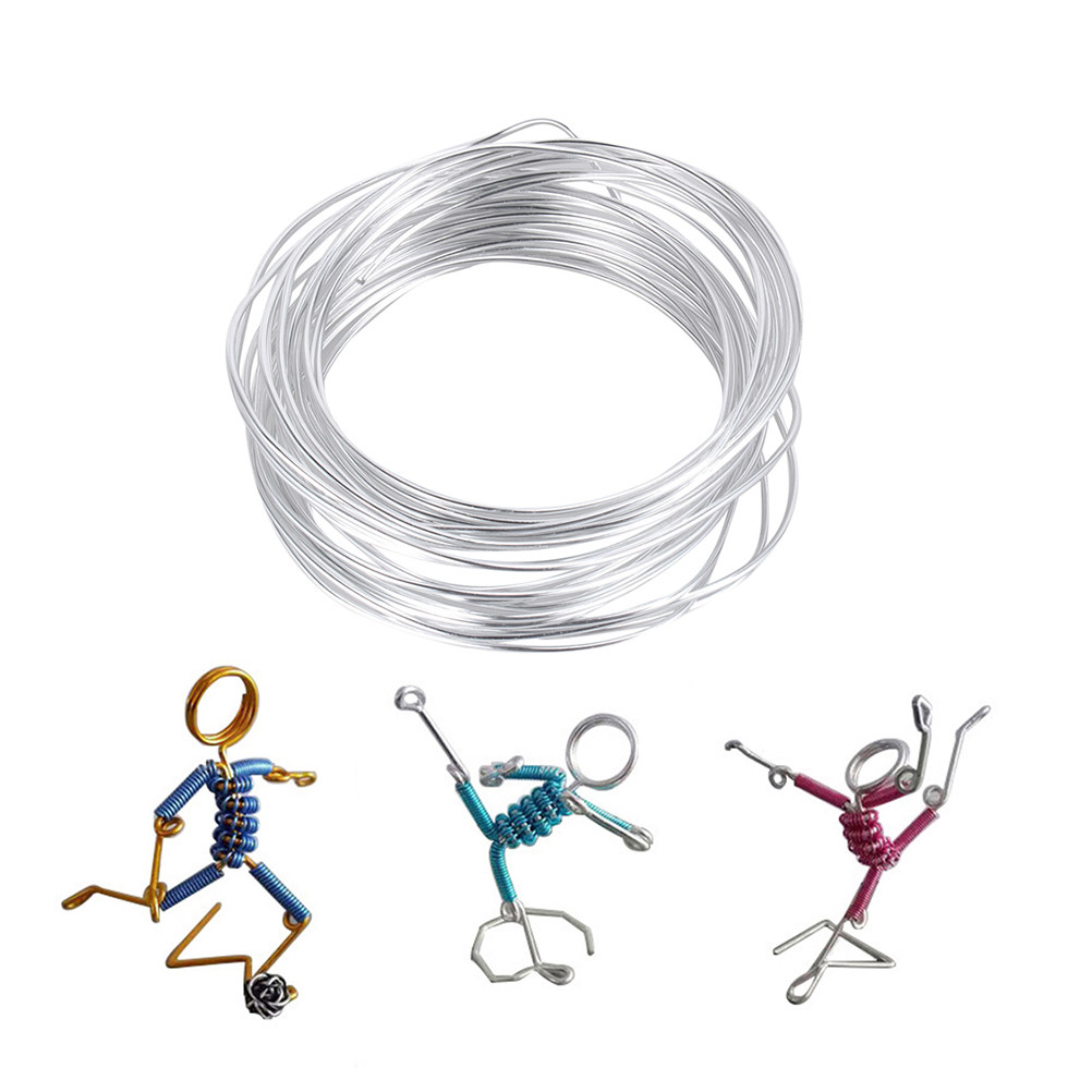 6 Gulung Kawat Aluminium Fleks - Art Craft Wire ulasan dan harga