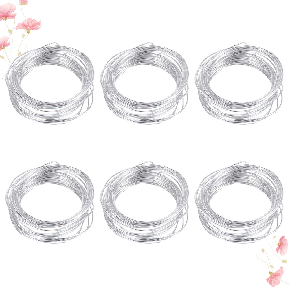 6 Gulung Kawat Aluminium Fleks - Art Craft Wire ulasan dan harga