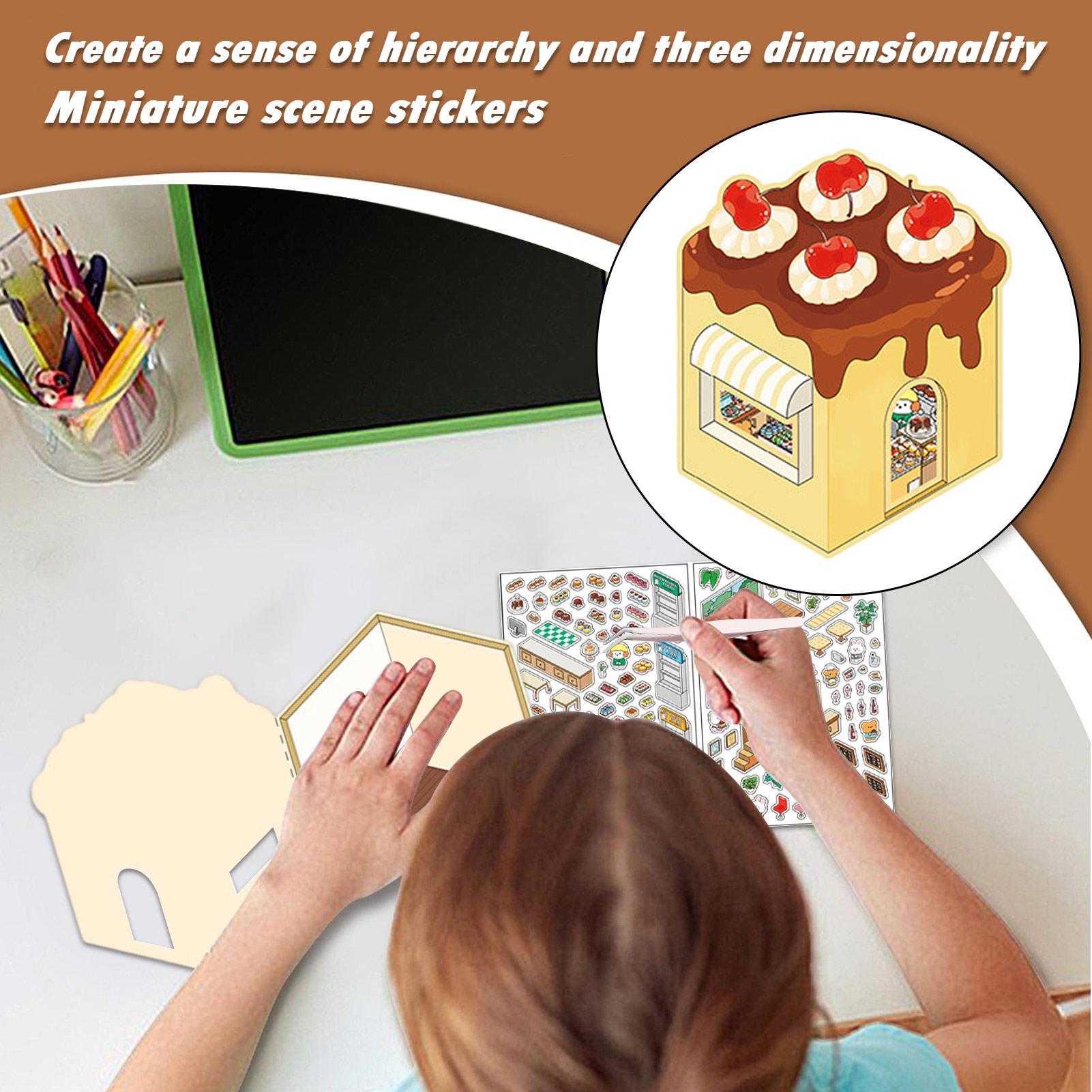 Stiker Kamar Buku Stiker Ruang - Art Craft House Making ulasan dan harga