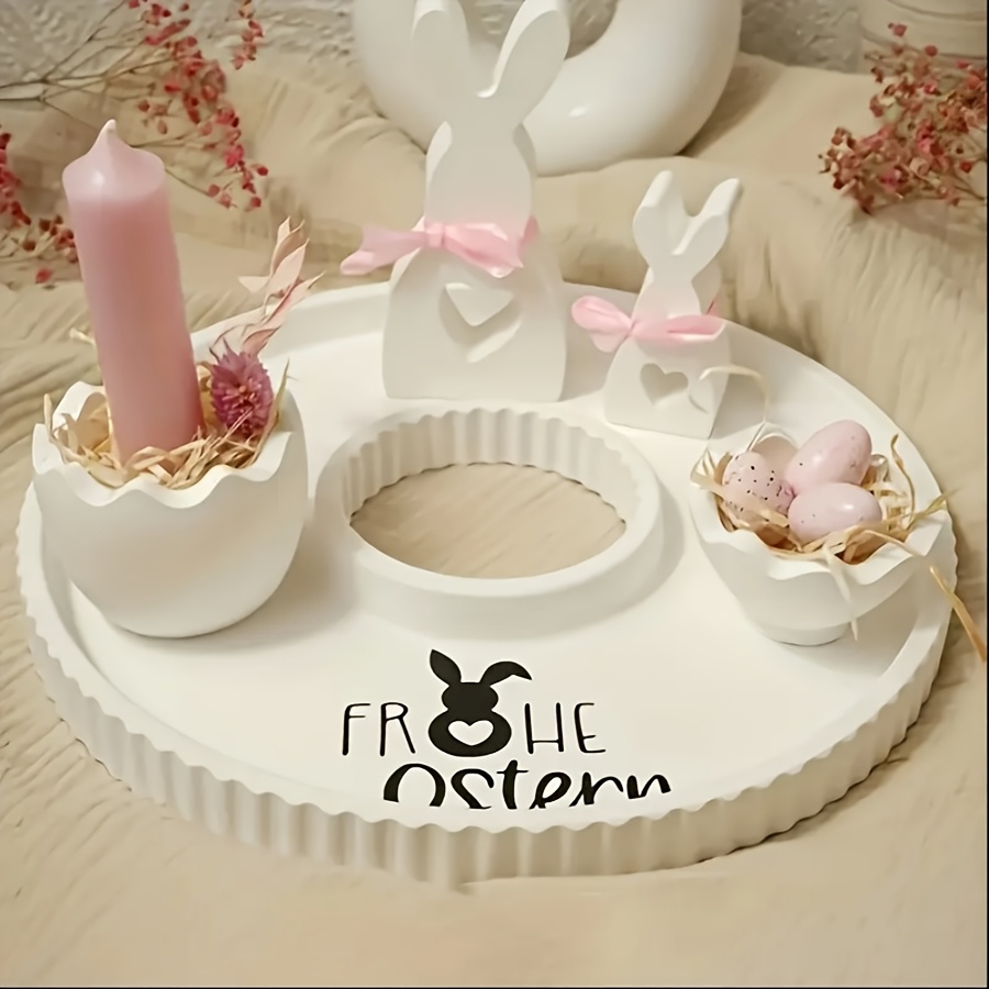4pcs Set Cetakan Silikon Paska - Art Craft Easter ulasan dan harga