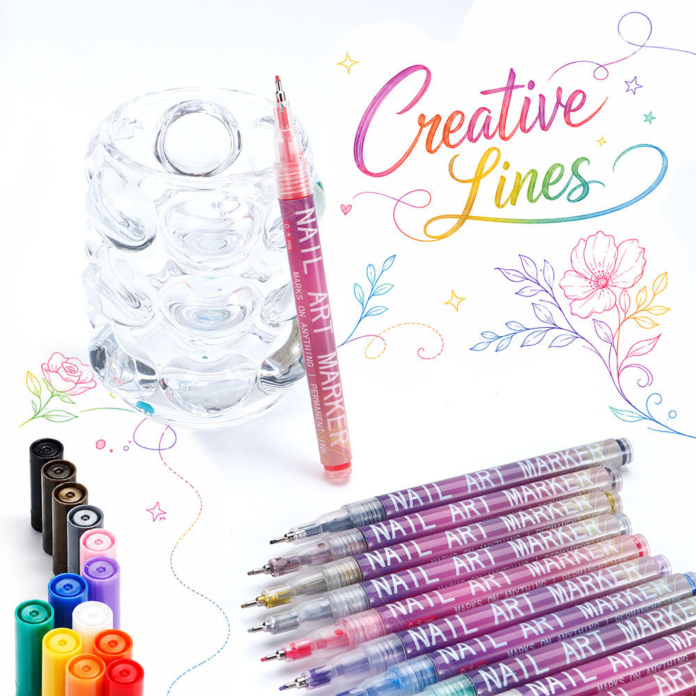 12 Buah Pena Spidol Garis Halu - Copic Marker Sketch ulasan dan harga