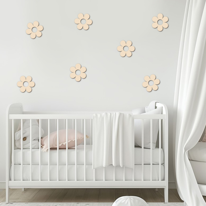 Dekorasi dinding bunga kayu po - Art Craft 2 Year Olds ulasan dan harga