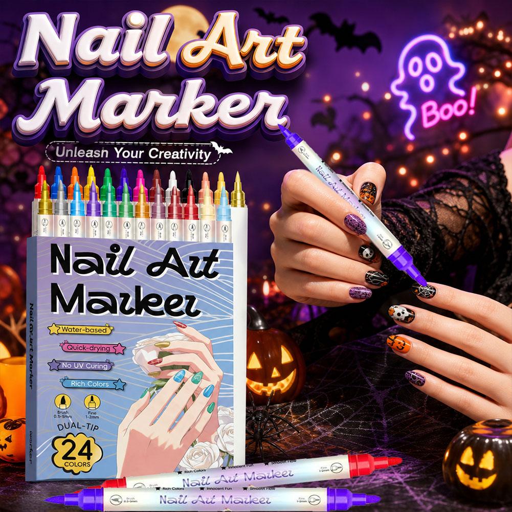 12/24 Warna Spidol Nail Art Du - Copic Marker Sketch ulasan dan harga