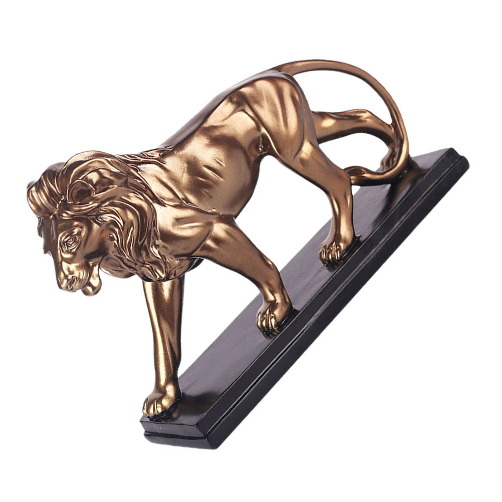 1Pcs Patung Singa Resin Hiasan - Art Craft Lion ulasan dan harga
