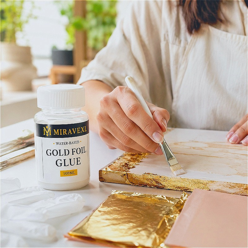 Kit Lem Foil Emas Berbasis Air - Art Craft House Making ulasan dan harga