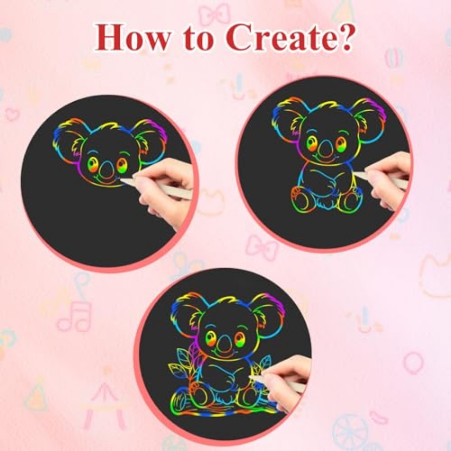 Kertas Gores untuk Kerajinan S - Art Craft 2 Year Olds ulasan dan harga
