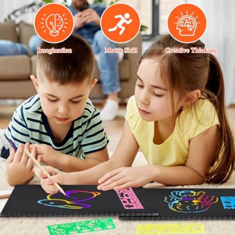Kertas Gores untuk Kerajinan S - Art Craft 2 Year Olds ulasan dan harga