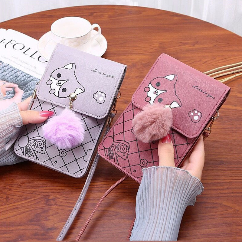 Tas Ponsel Layar Sentuh Pola K - Art Craft Bag ulasan dan harga