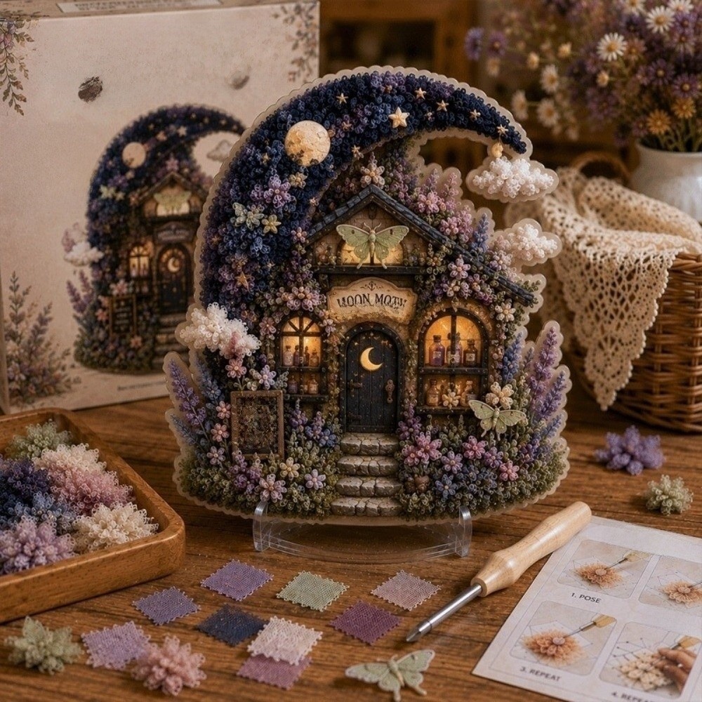 Kit Seni Poke Adegan Rumah Pon - Art Craft House Making ulasan dan harga
