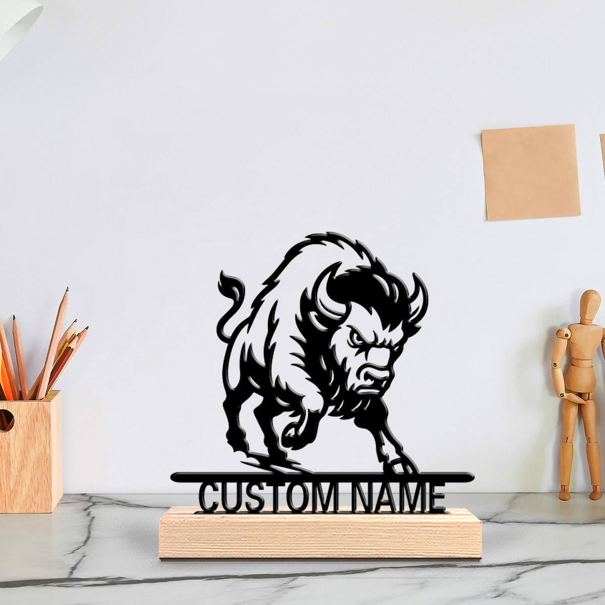 1pc Patung Singa Minimalis Log - Art Craft Lion ulasan dan harga