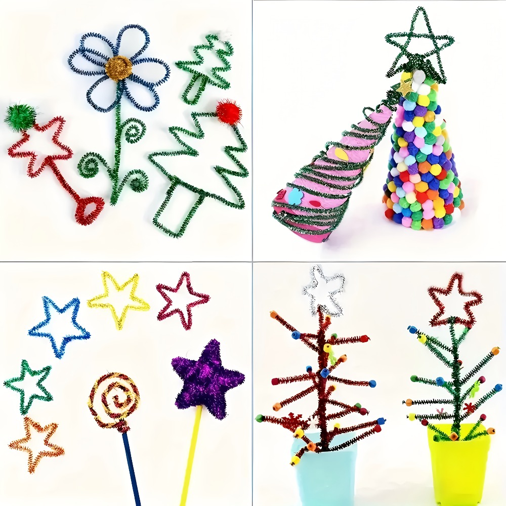 Pembersih Pipa Bulu Berkilau 1 - Art Craft House Making ulasan dan harga