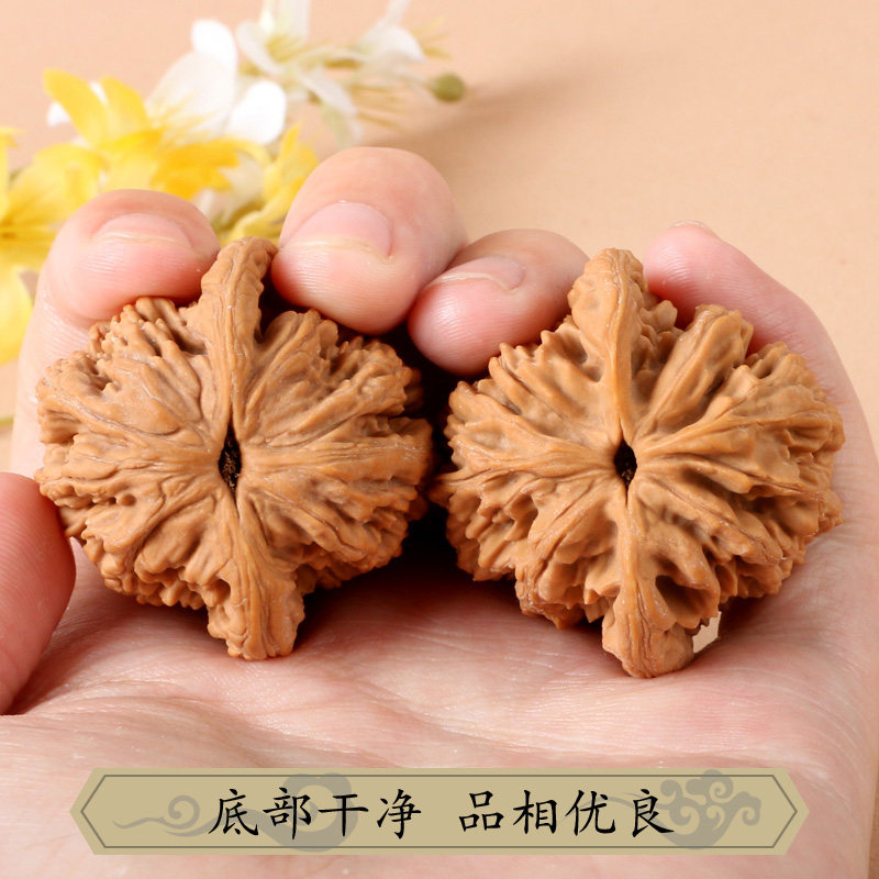 Bola Pijat Tangan Kayu Walnut  - Art Craft Lion ulasan dan harga