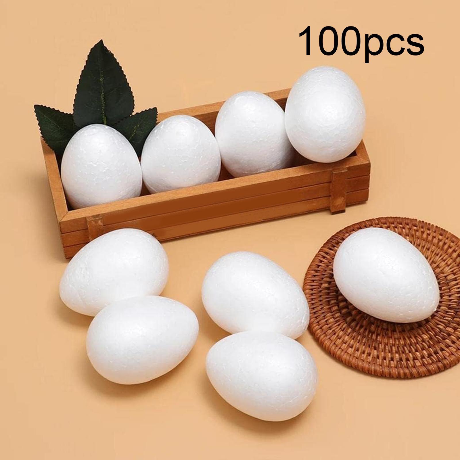 Telur Paskah Busa Putih untuk  - Art Craft Easter ulasan dan harga