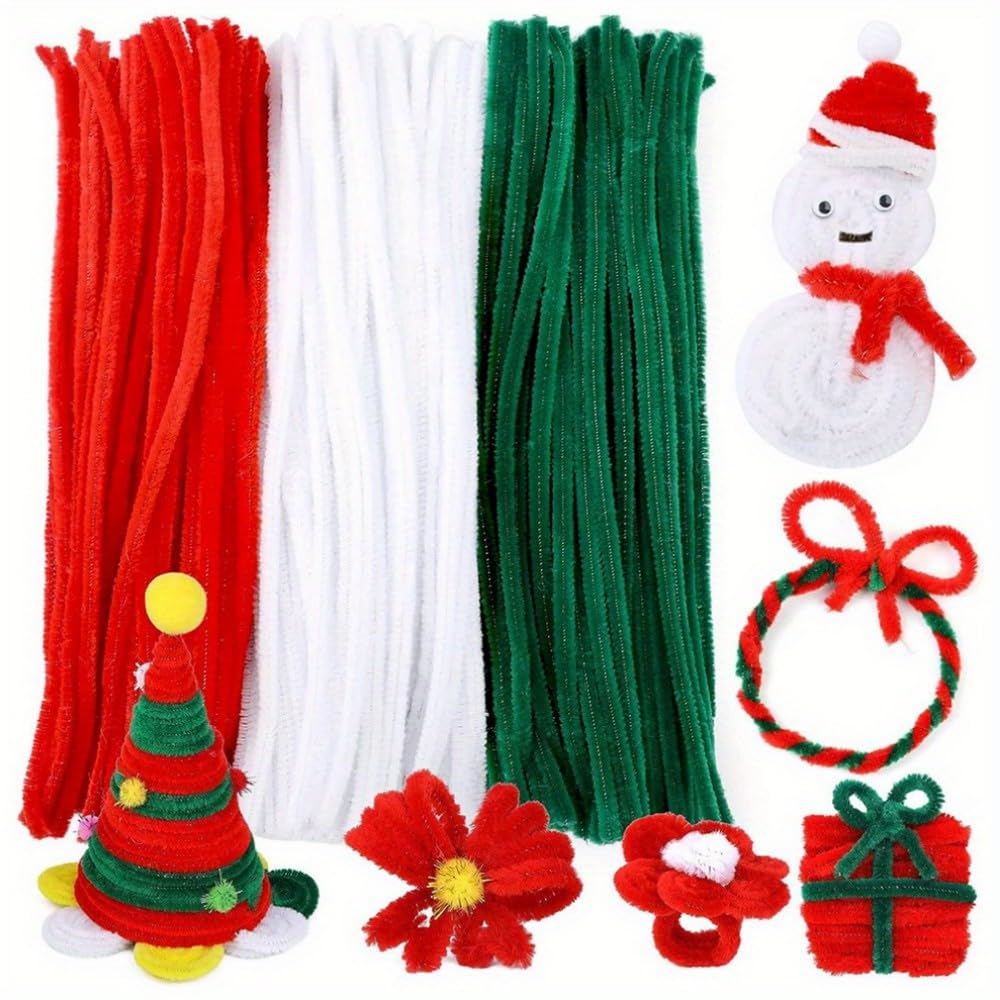 100-300 Pcs Batang Chenille Te - Art Craft Birthday Party ulasan dan harga