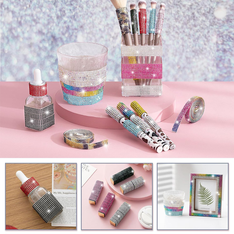 Pita Rhinestone 4 Baris, Strip - Art Craft 2 Year Olds ulasan dan harga